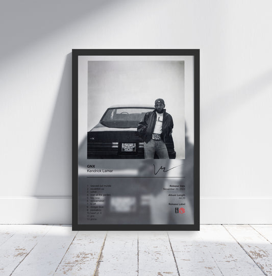 Kendrick Lamar Poster - GNX Album Cover Poster Print - STUDIO EDITION
