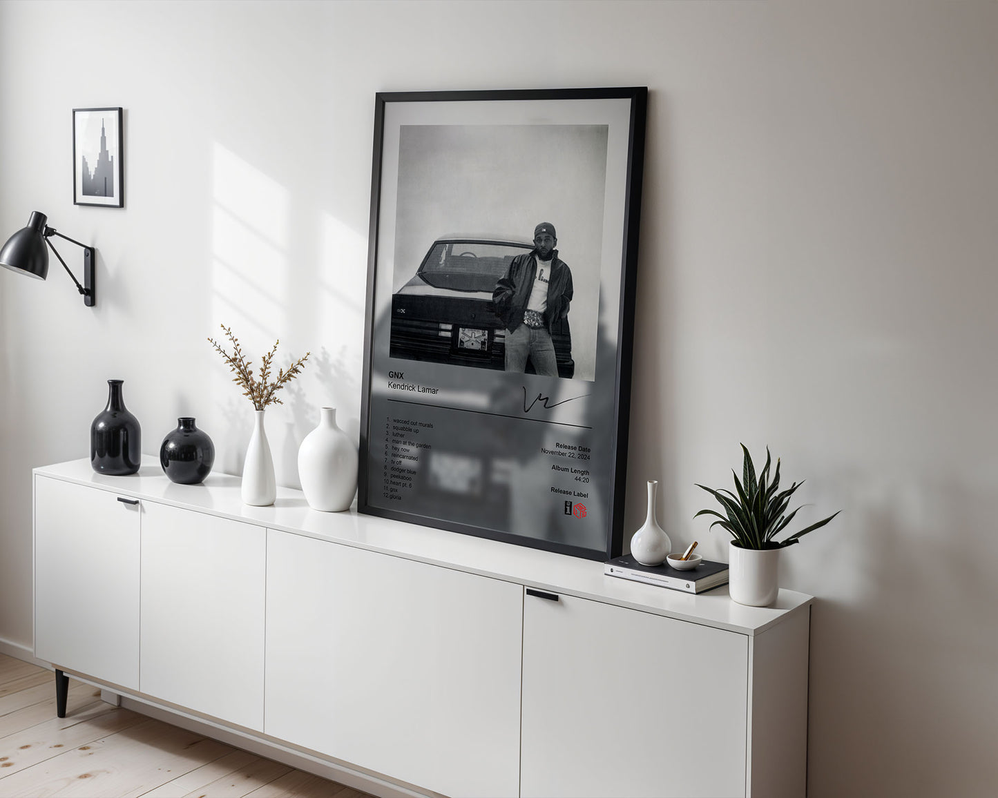 Kendrick Lamar Poster - GNX Album Cover Poster Print - STUDIO EDITION