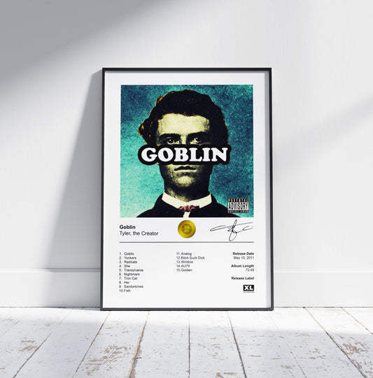 Tyler, the Creator Poster - Goblin Album Cover Poster Print