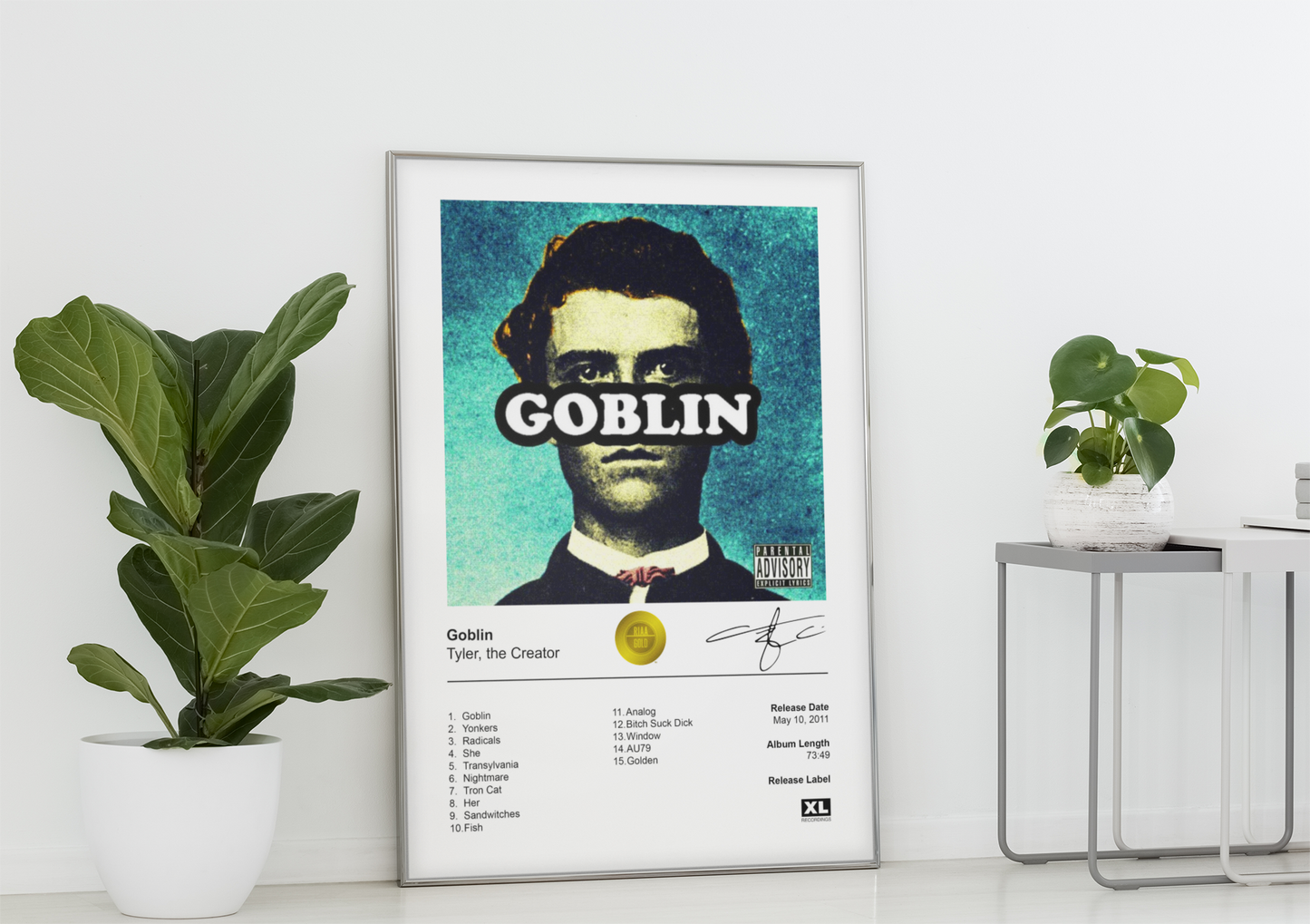 Tyler, the Creator Poster - Goblin Album Cover Poster Print