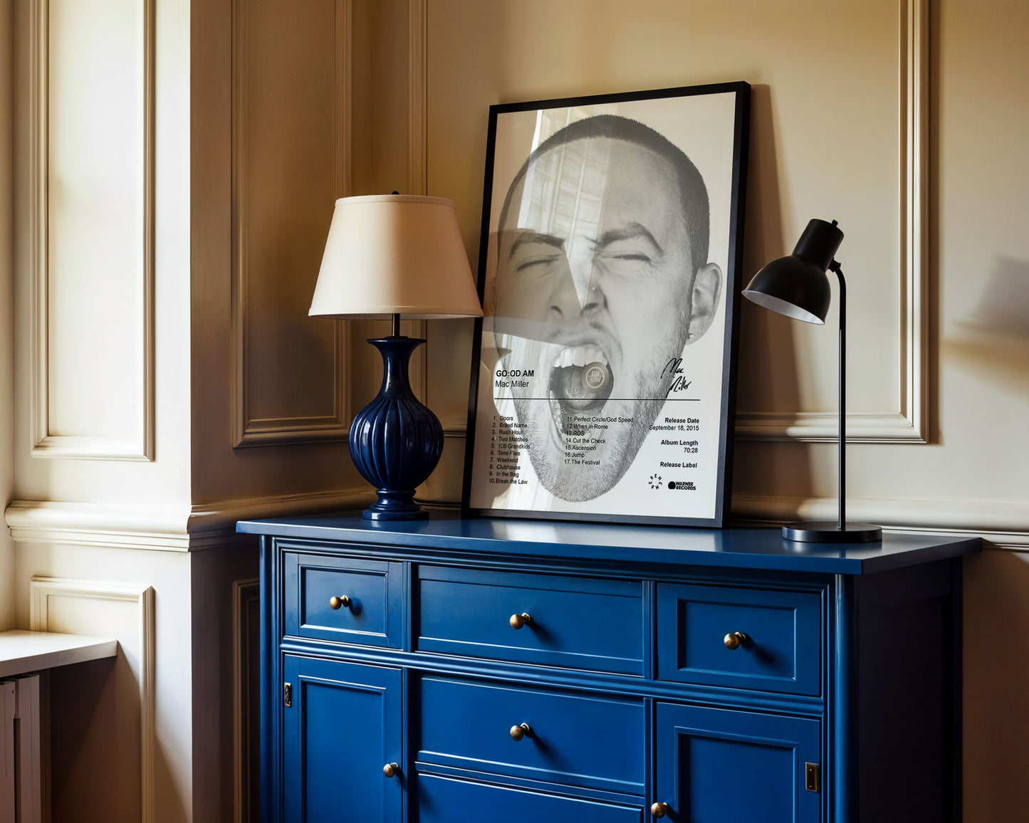 Mac Miller Poster - GO:OD AM Album Cover Poster Print - STUDIO EDITION