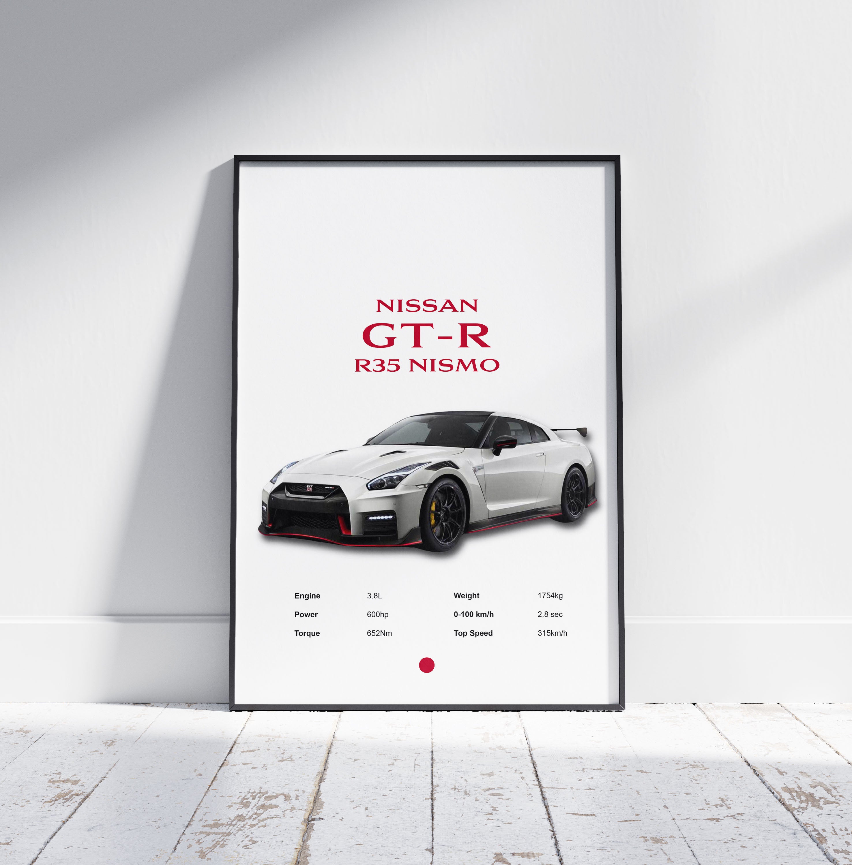 Nissan GT-R R35 Nismo Car Poster – Dream Sports Car Wall Art, Prints ...
