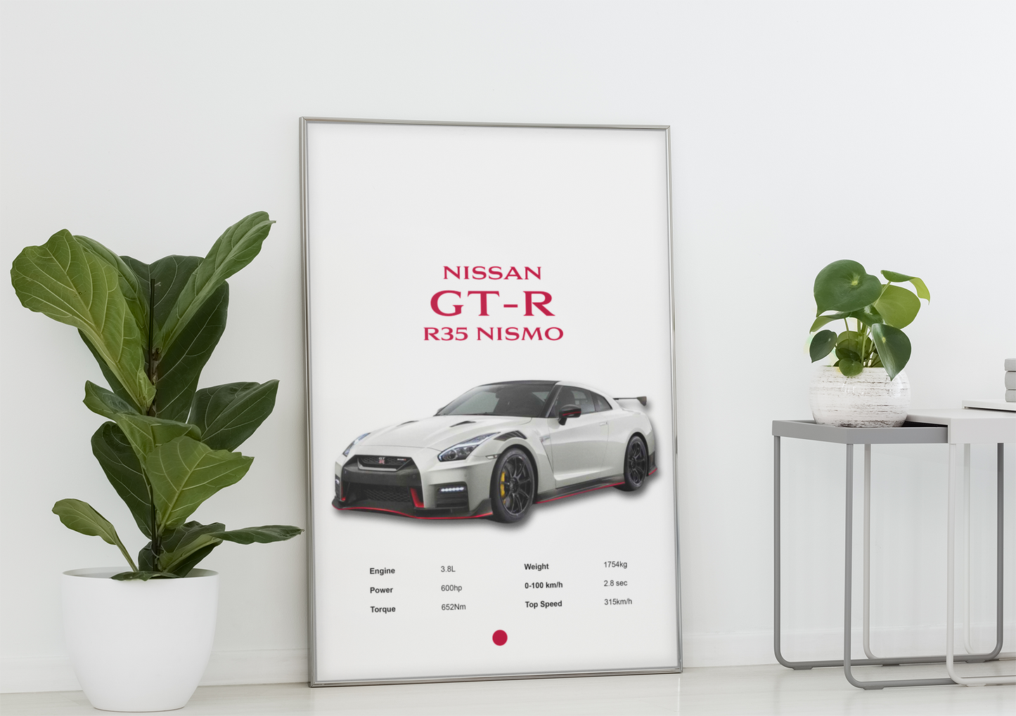 Nissan GT-R R35 Nismo Poster Print