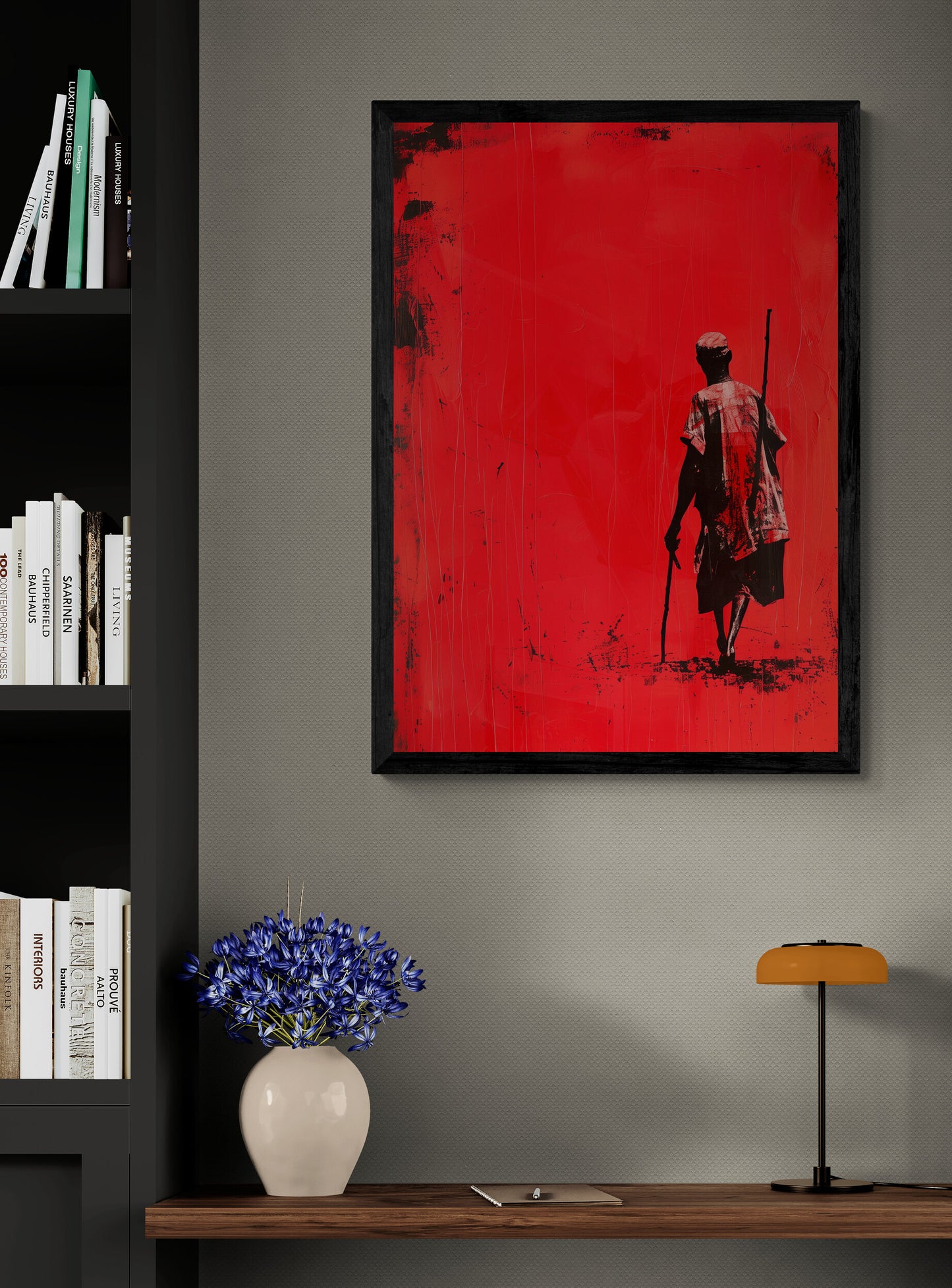 Where Her Footsteps Fall Poster Print