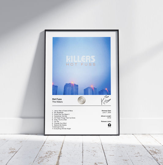 The Killers Poster - Hot Fuss Album Cover Poster Print