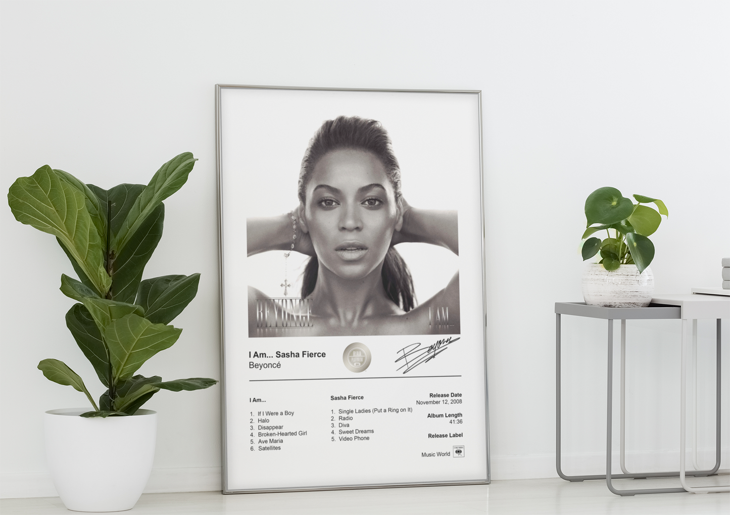 Beyoncé Poster - I Am... Sasha Fierce Album Cover Poster Print