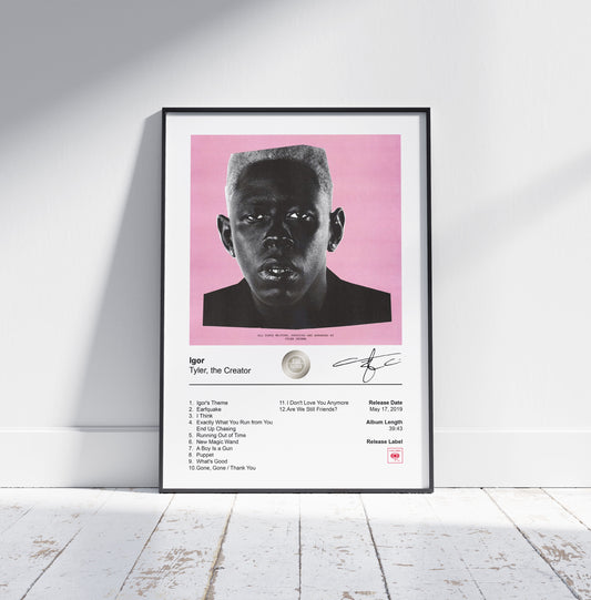 Tyler, the Creator Poster - Igor Album Cover Poster Print