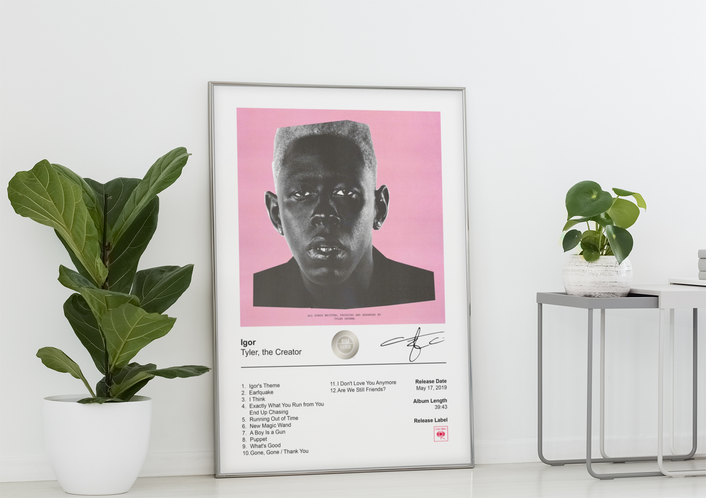 Tyler, the Creator Poster - Igor Album Cover Poster Print