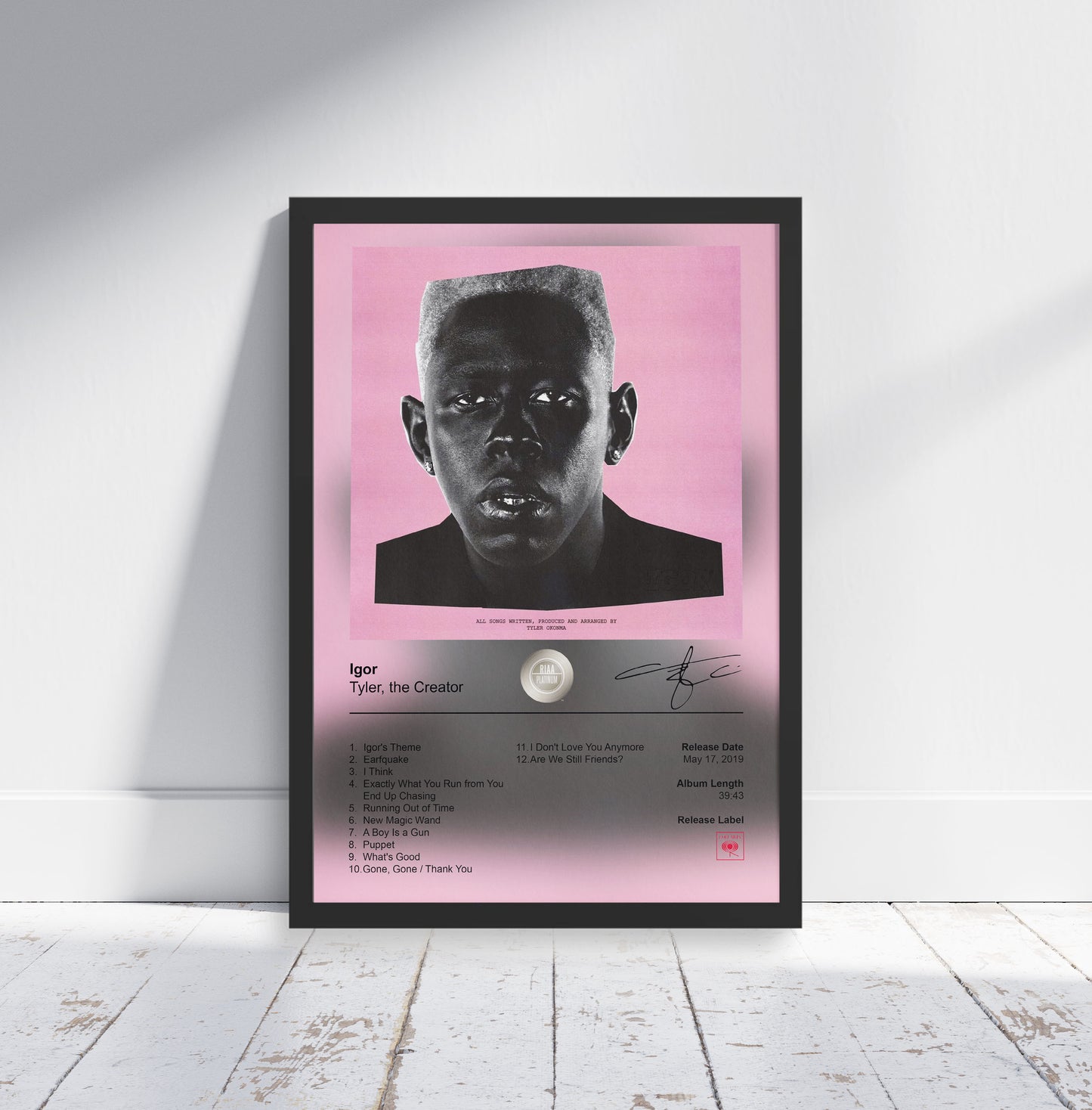 Tyler, the Creator Poster - Igor Album Cover Poster Print - STUDIO EDITION