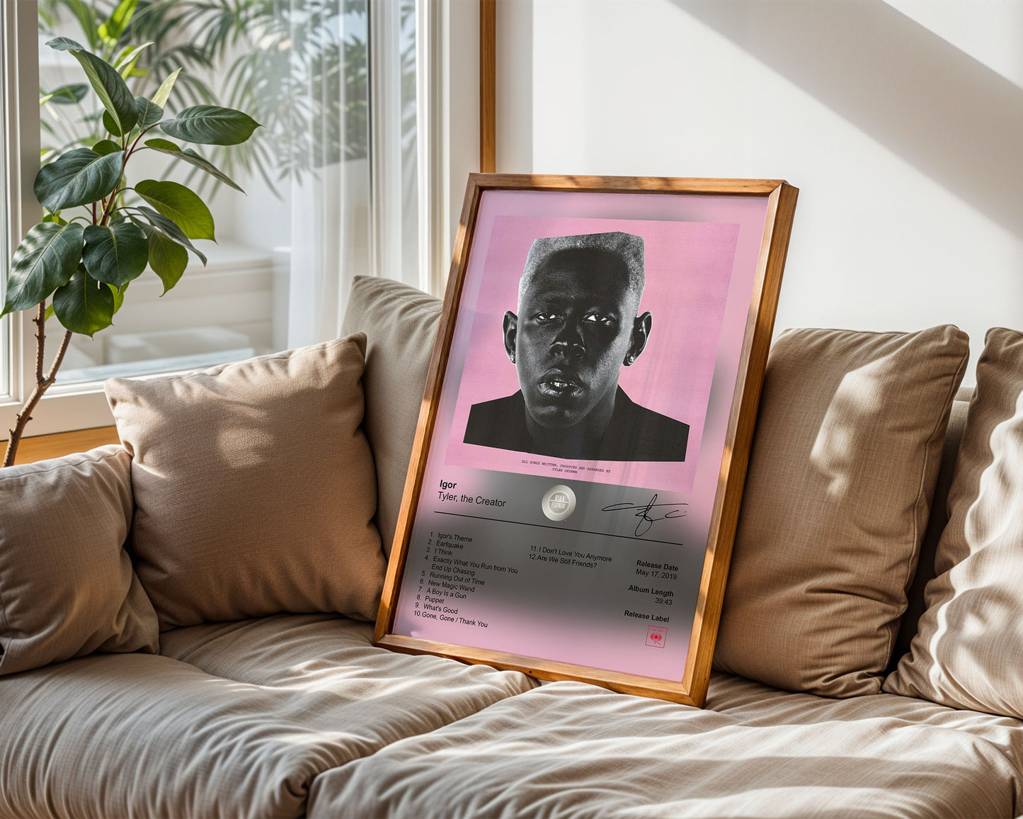 Tyler, the Creator Poster - Igor Album Cover Poster Print - STUDIO EDITION