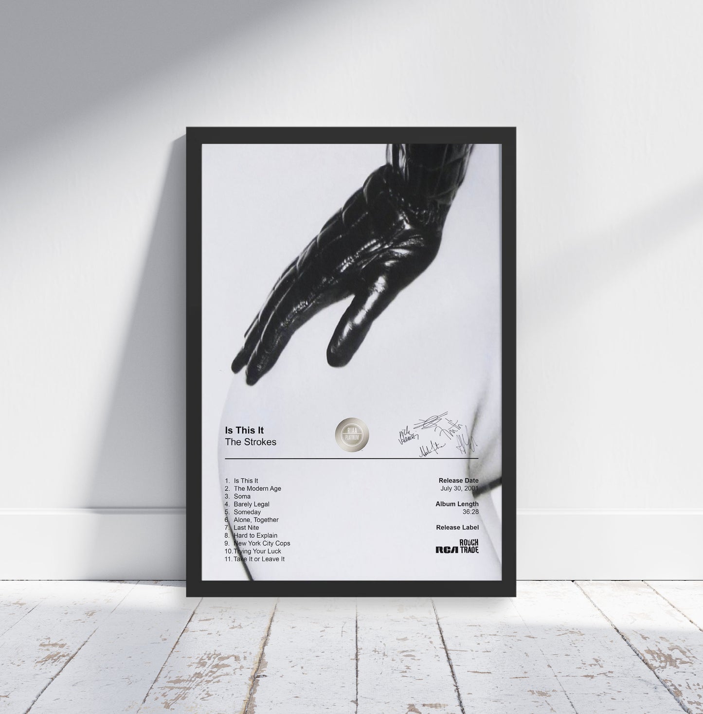 The Strokes Poster - Is This It Album Cover Poster Print - STUDIO EDITION