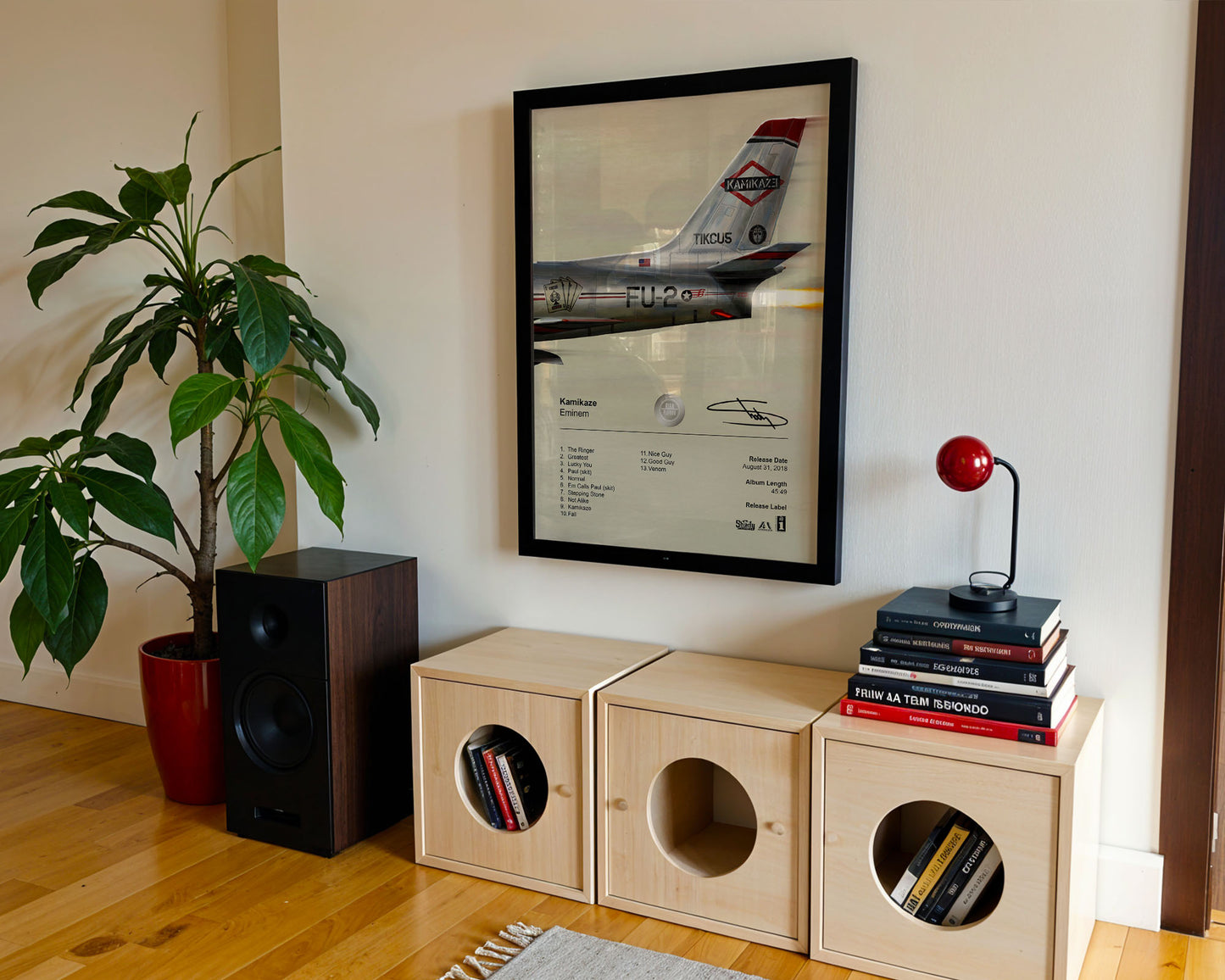 Eminem Poster - Kamikaze Album Cover Poster Print - STUDIO EDITION