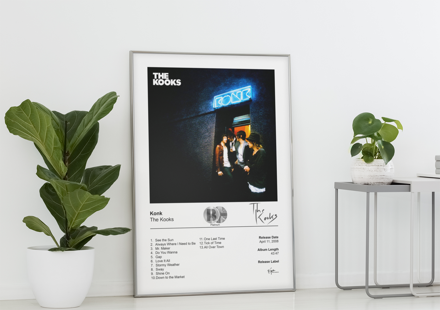 The Kooks Poster - Konk Album Cover Poster Print