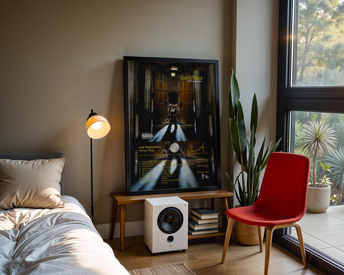 Kanye West Poster - Late Registration Album Cover Poster Print - STUDIO EDITION