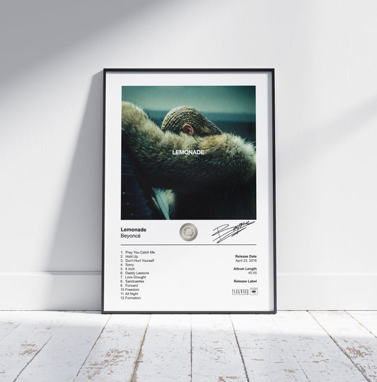 Beyoncé Poster - Lemonade Album Cover Poster Print