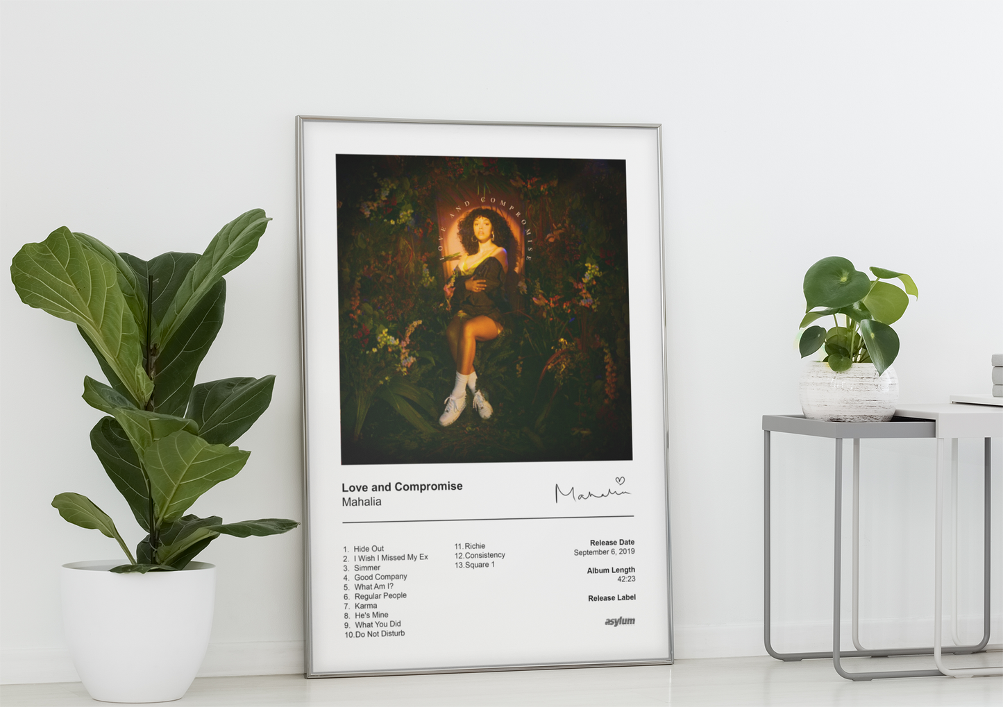 Mahalia Poster - Love and Compromise Album Cover Poster Print