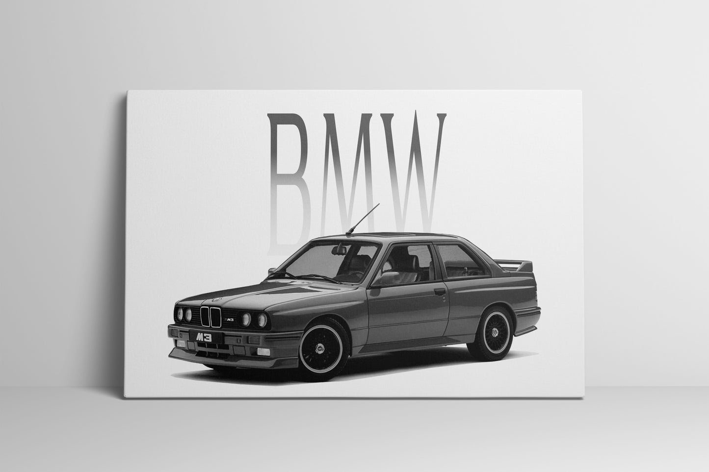 BMW M3 Е30 Wrapped Canvas