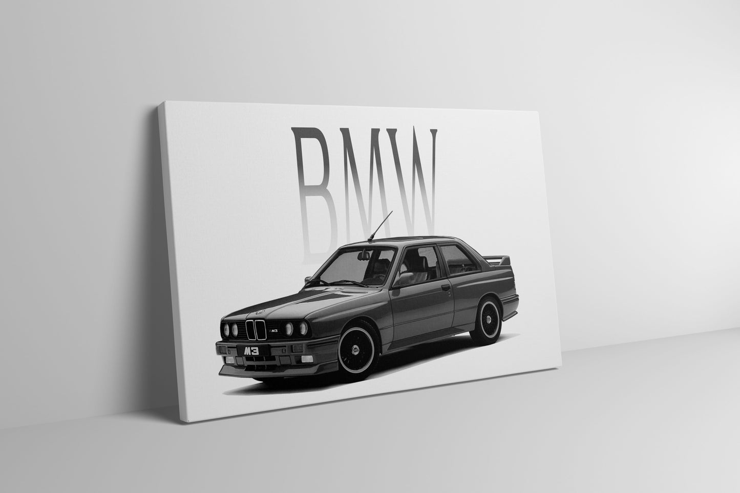 BMW M3 Е30 Wrapped Canvas