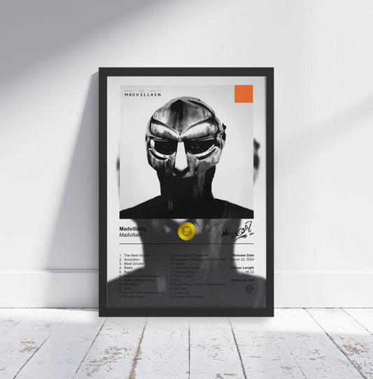 Madvillain Poster - Madvillainy Album Cover Poster Print - STUDIO EDITION
