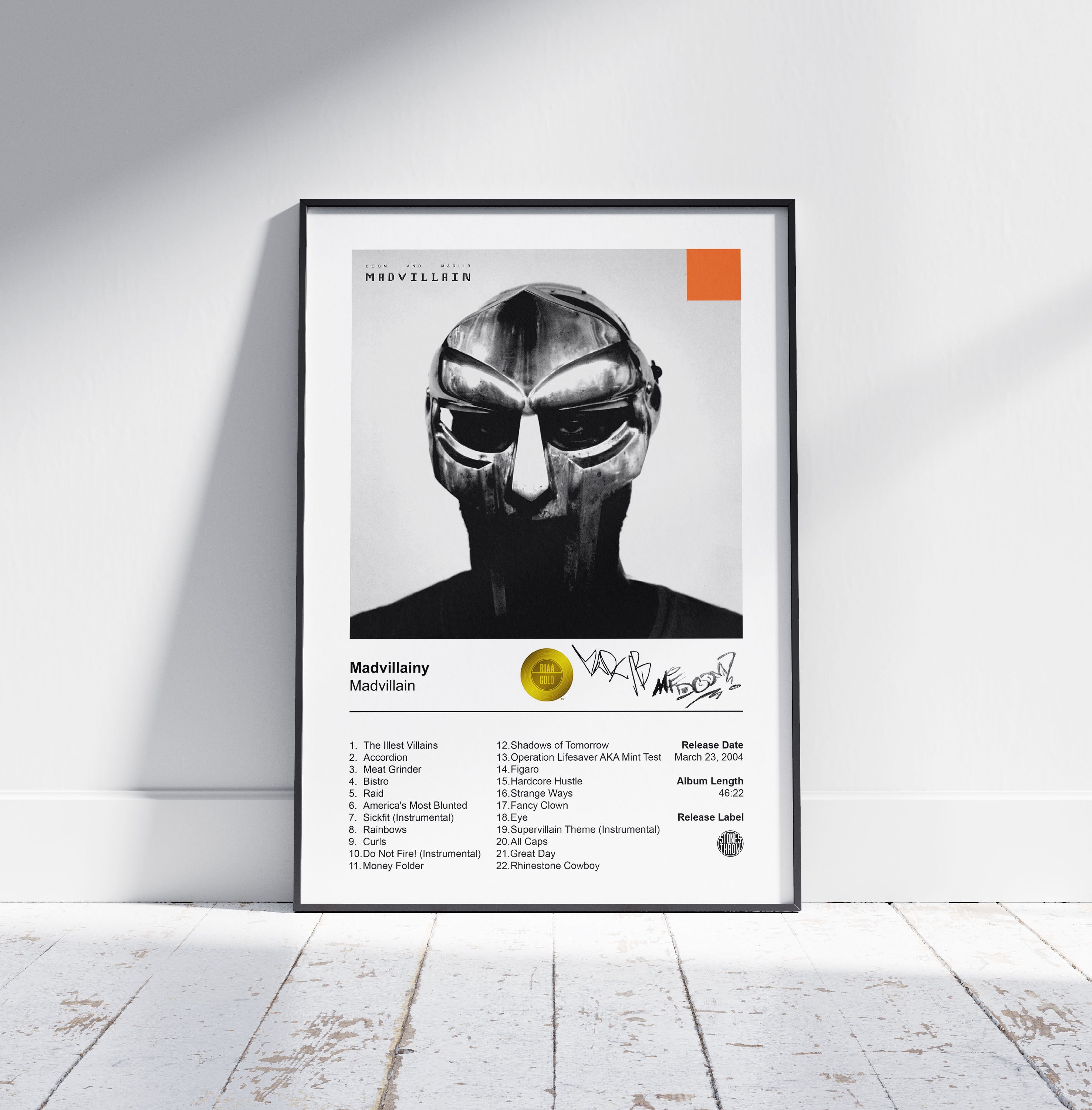 MF DOOM Posters – Ink and Canvas Creation