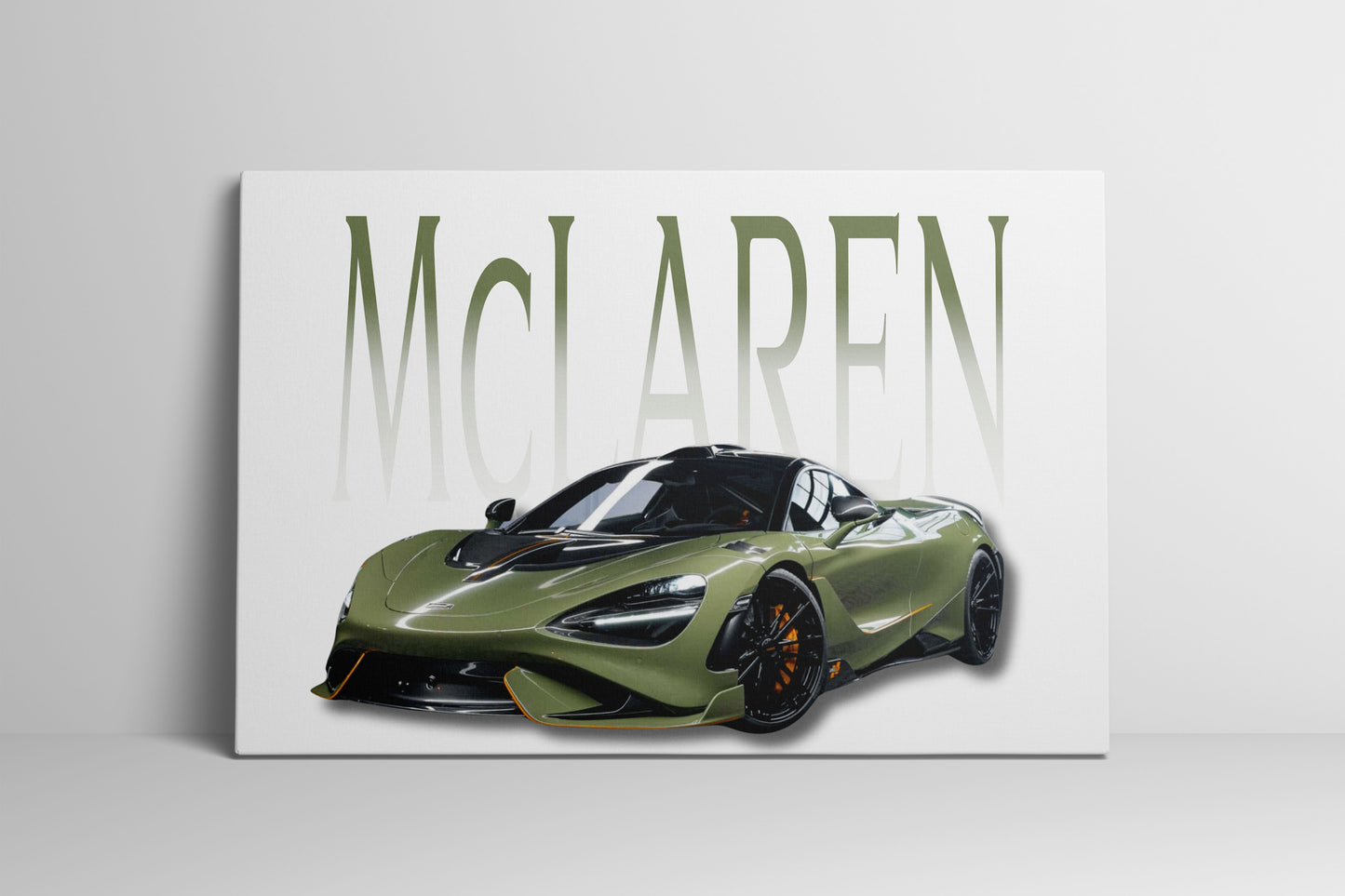 McLaren 765LT Wrapped Canvas