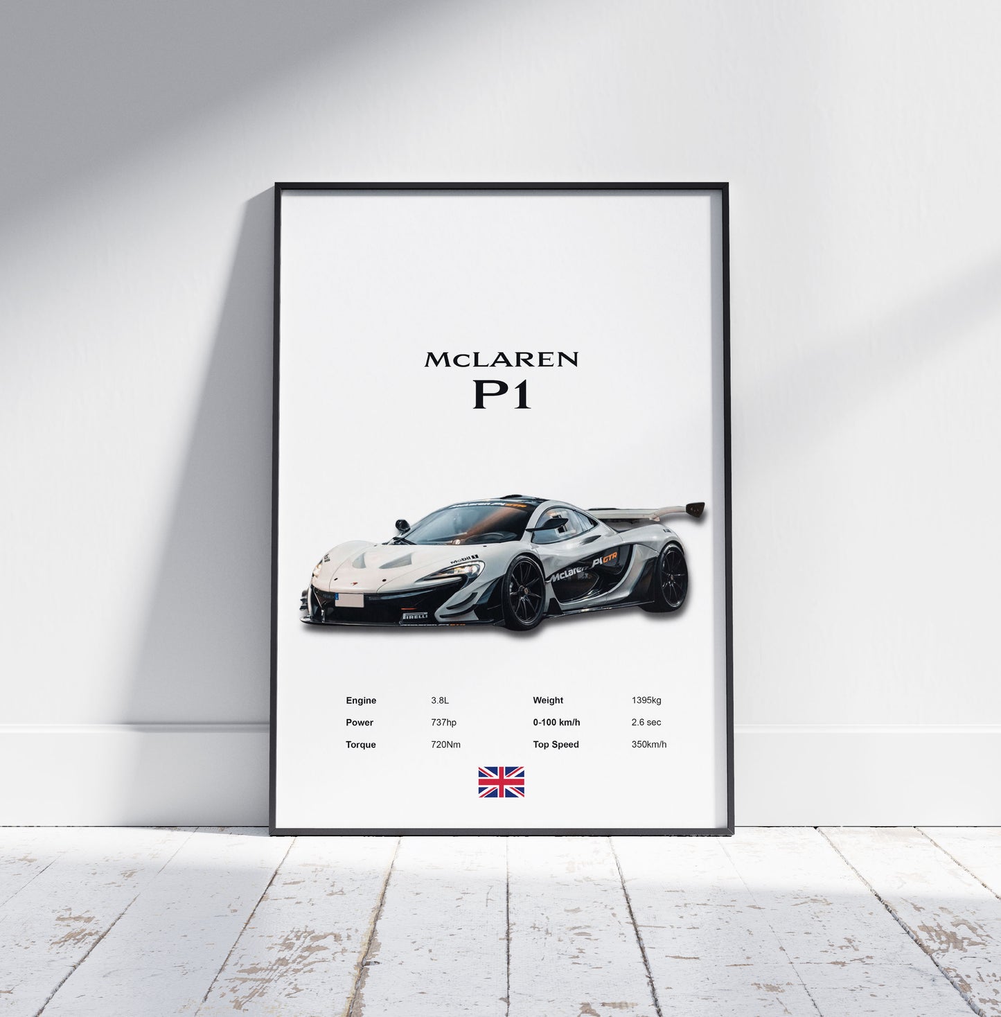 McLaren P1 Poster Print