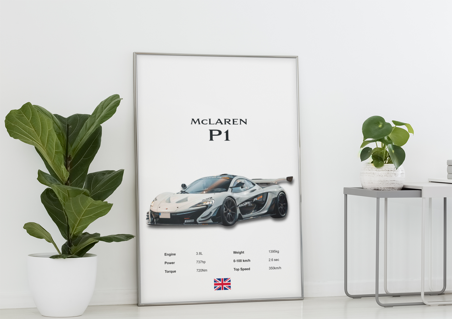 McLaren P1 Poster Print