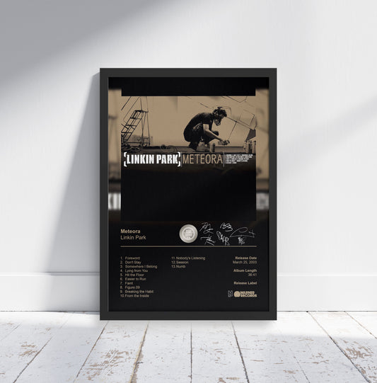 Linkin Park Poster - Meteora Album Cover Poster Print - STUDIO EDITION