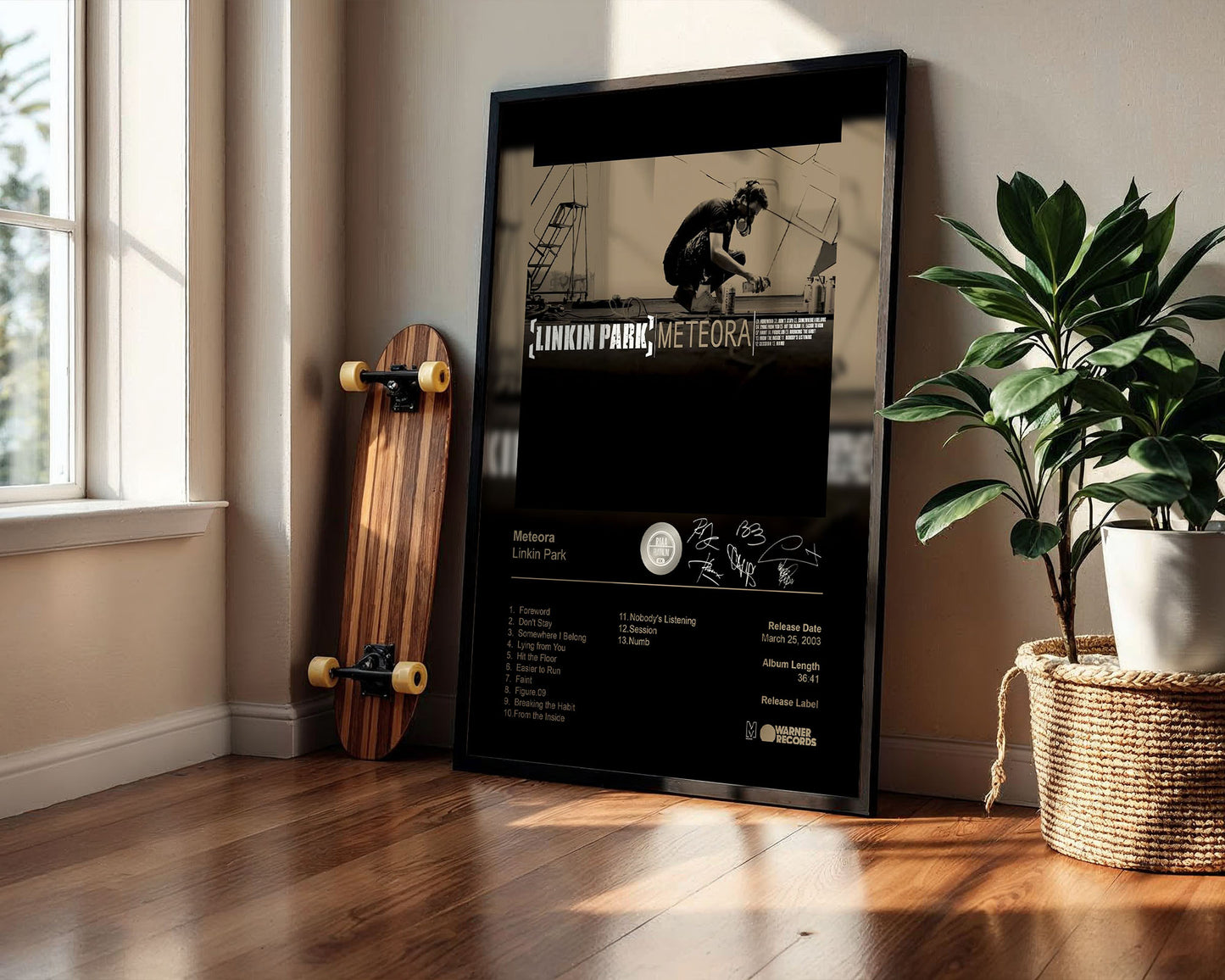 Linkin Park Poster - Meteora Album Cover Poster Print - STUDIO EDITION