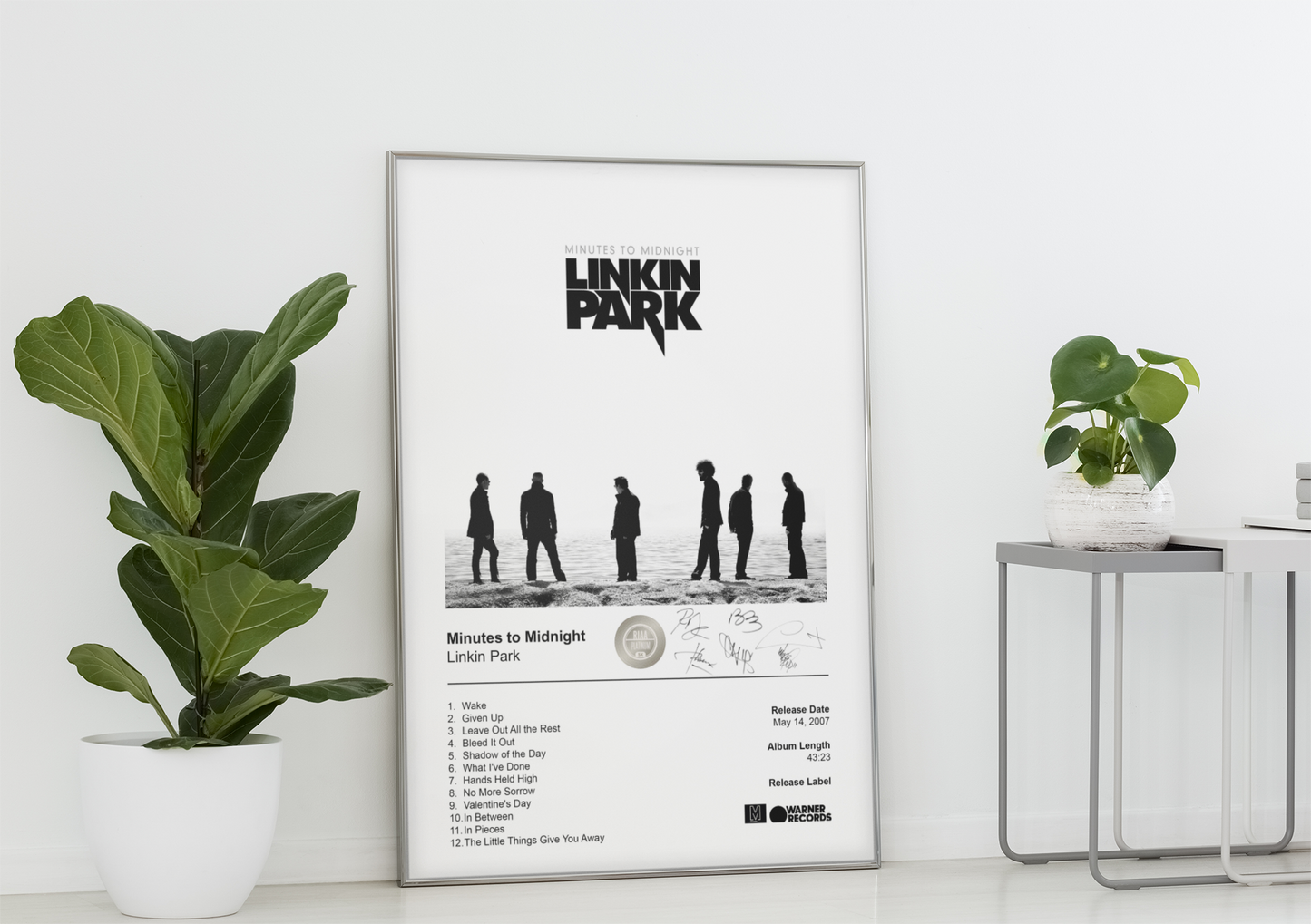 Linkin Park Poster - Minutes to Midnight Album Cover Poster Print