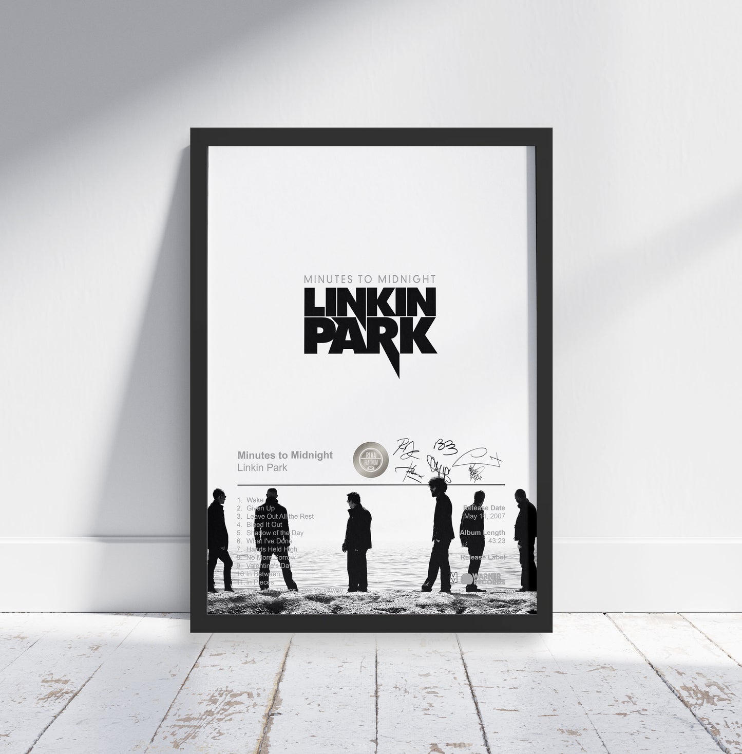 Linkin Park Poster - Minutes to Midnight Album Cover Poster Print - STUDIO EDITION