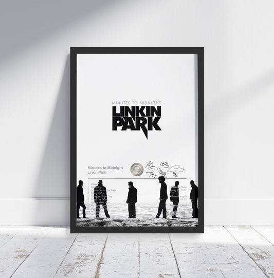 Linkin Park Poster - Minutes to Midnight Album Cover Poster Print - STUDIO EDITION