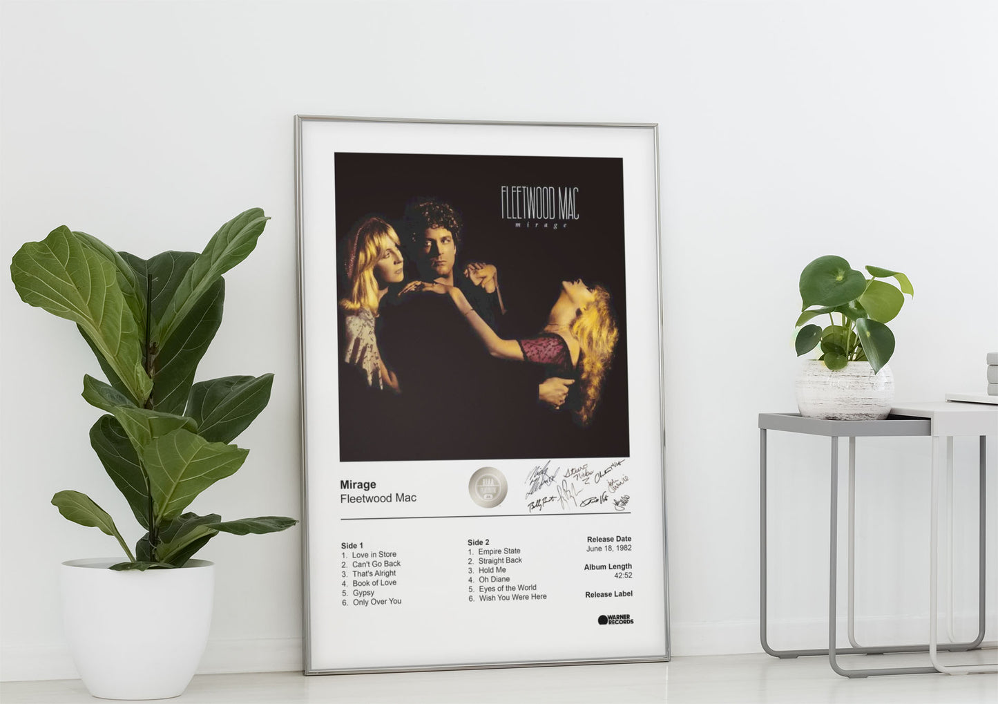 Fleetwood Mac Poster - Mirage Album Cover Poster Print