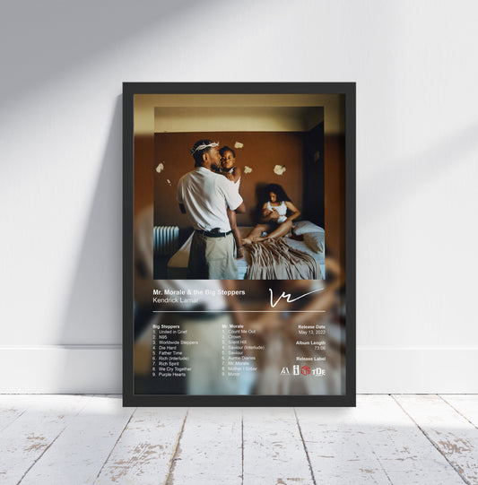 Kendrick Lamar Poster - Mr. Morale & The Big Steppers Album Cover Poster Print - STUDIO EDITION