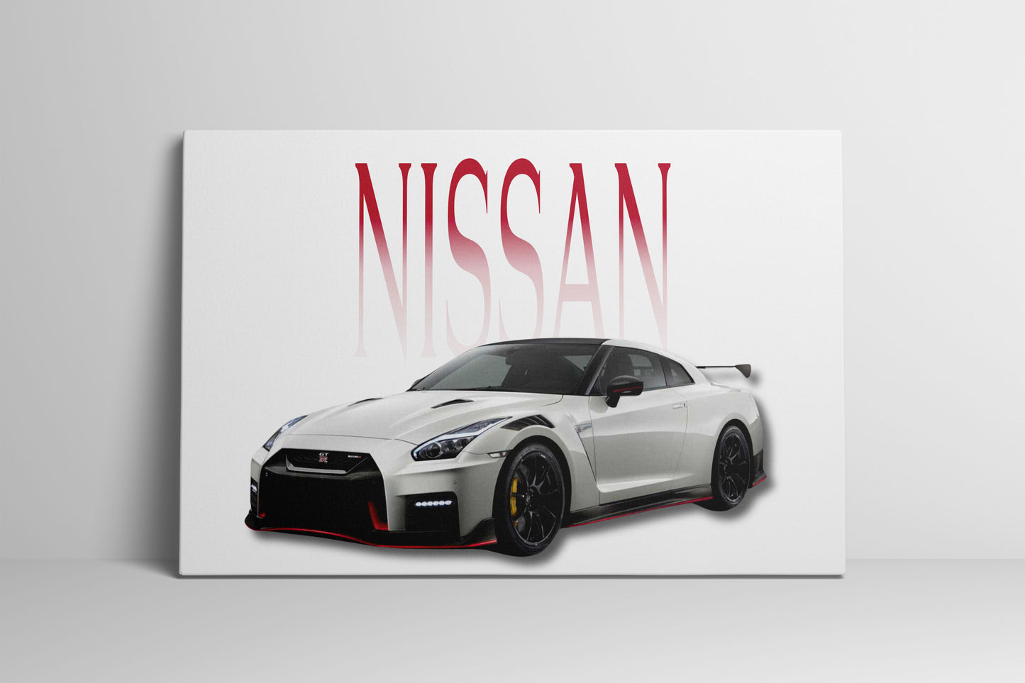 Nissan GT-R R35 Nismo Wrapped Canvas