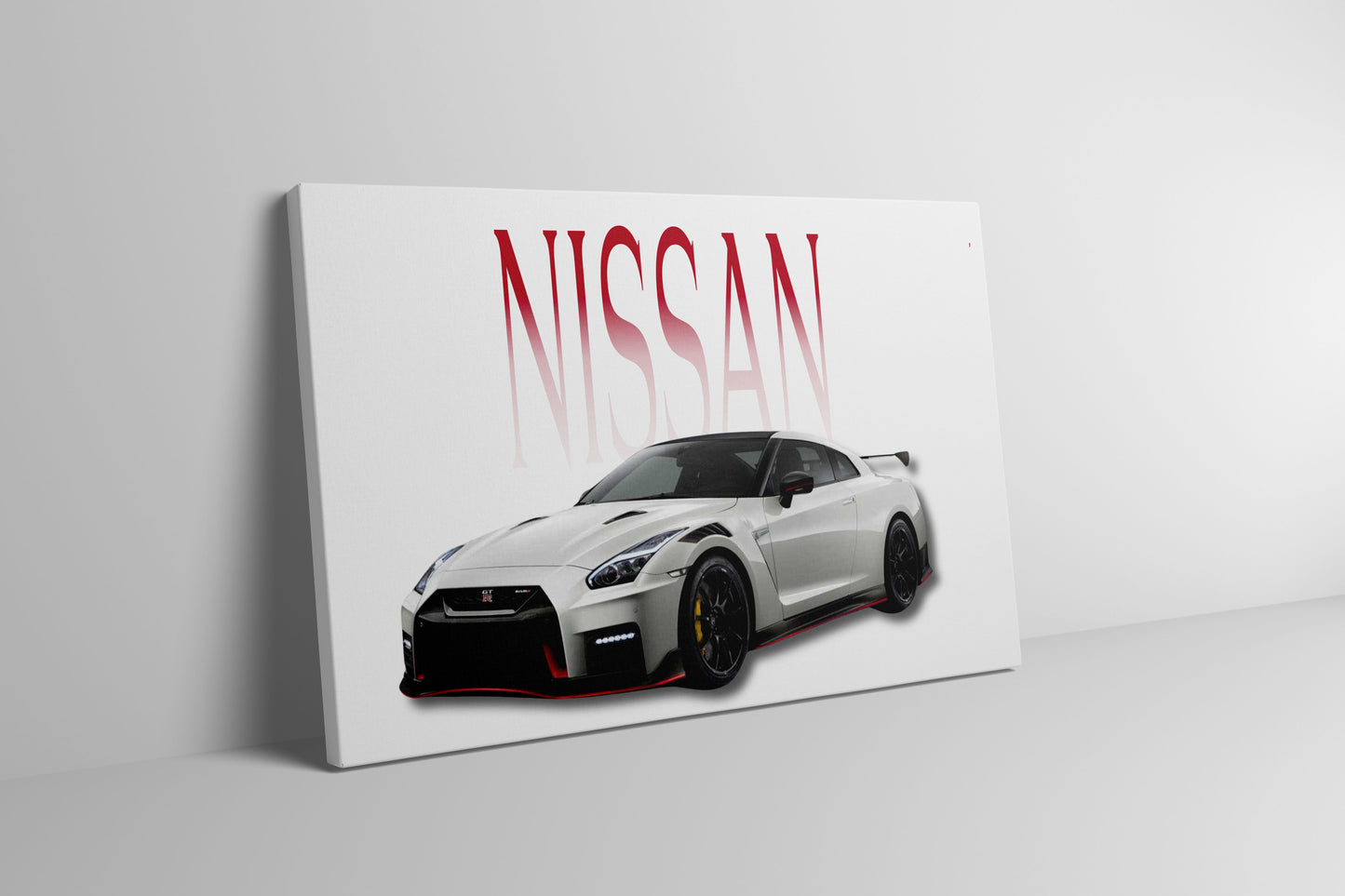 Nissan GT-R R35 Nismo Wrapped Canvas