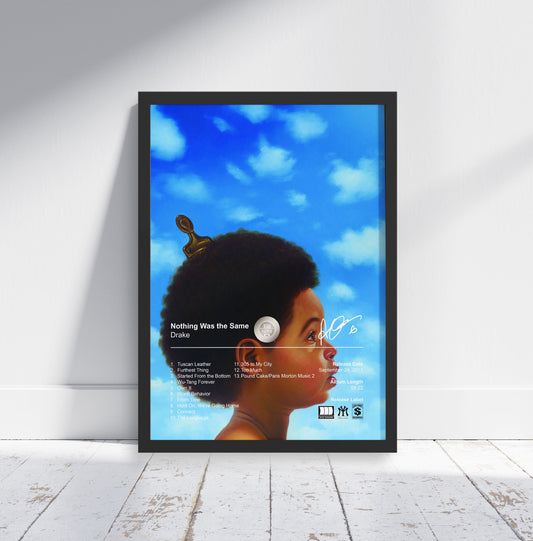 Drake Poster - Nothing Was The Same Album Cover Poster Print - STUDIO EDITION