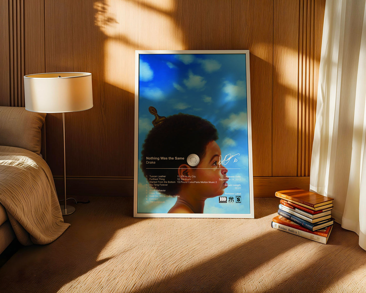 Drake Poster - Nothing Was The Same Album Cover Poster Print - STUDIO EDITION