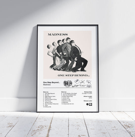 Madness Poster - One Step Beyond... Album Cover Poster Print