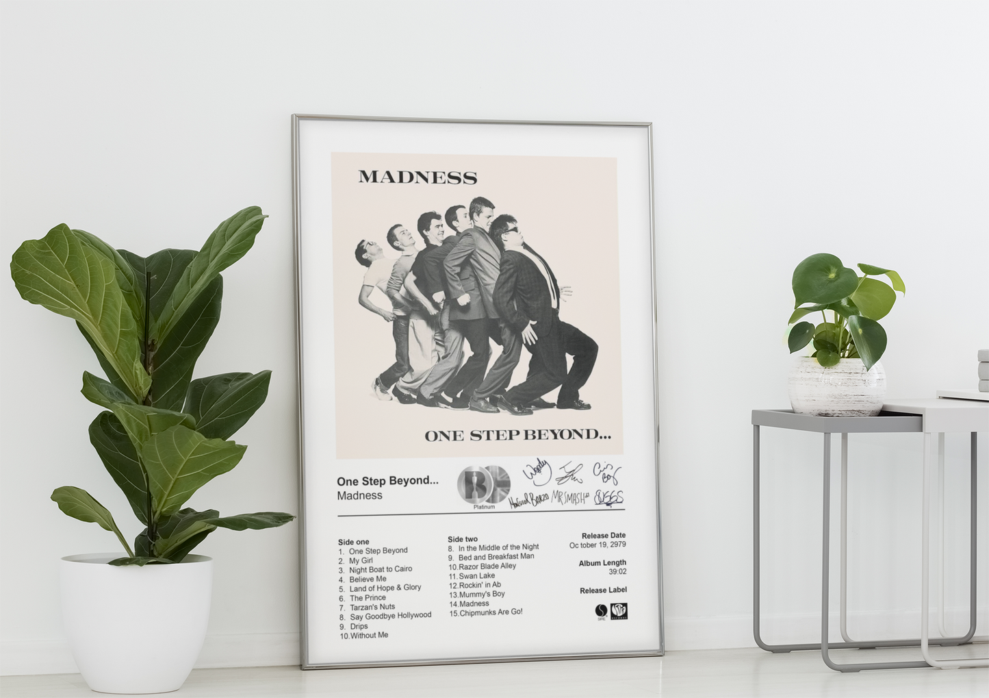 Madness Poster - One Step Beyond... Album Cover Poster Print