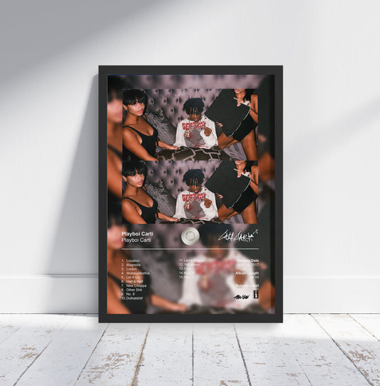 Playboi Carti Poster - Playboi Carti Album Cover Poster Print - STUDIO EDITION
