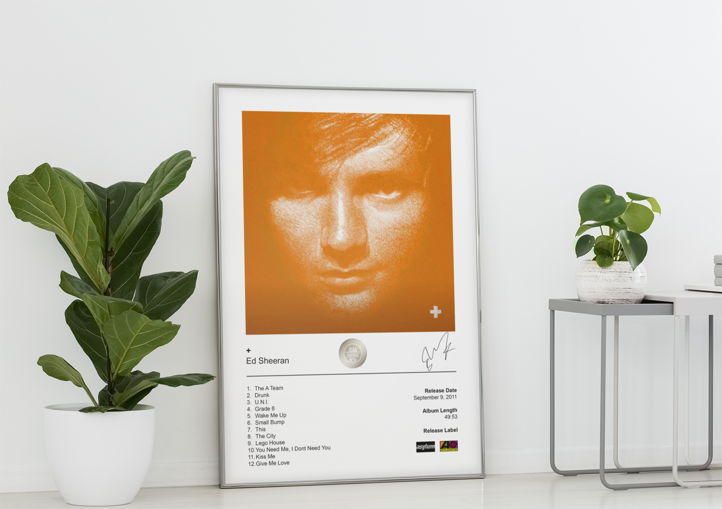 Ed Sheeran Poster - + Album Cover Poster Print