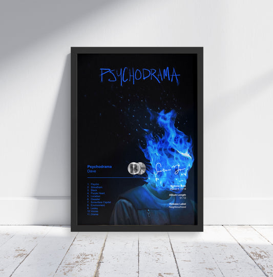 Dave Poster - Psychodrama Album Cover Poster Print - STUDIO EDITION