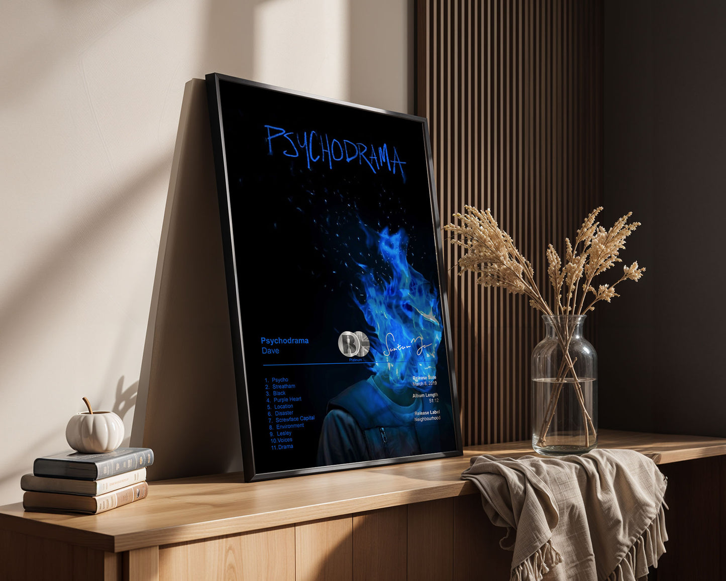 Dave Poster - Psychodrama Album Cover Poster Print - STUDIO EDITION