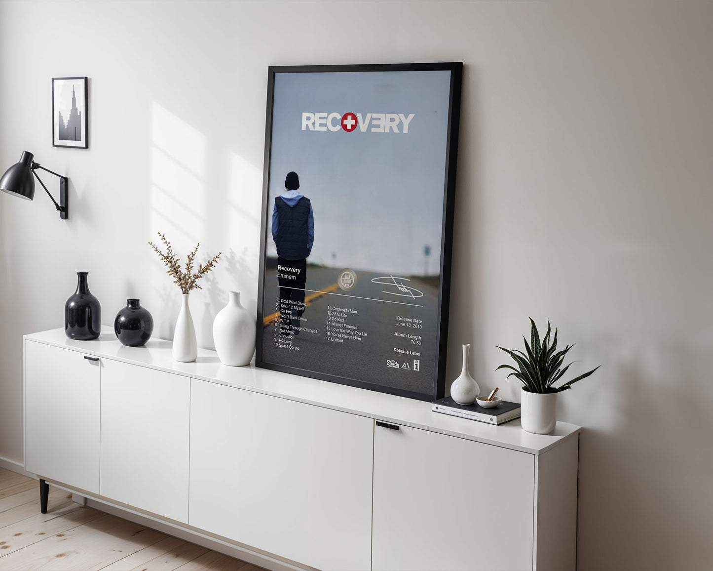 Eminem Poster - Recovery Album Cover Poster Print - STUDIO EDITION