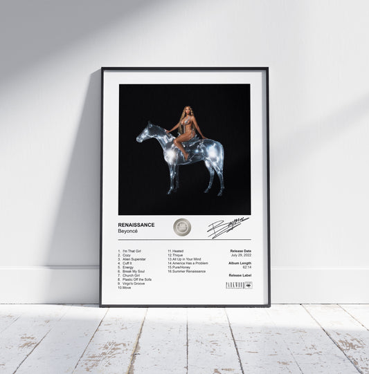 Beyoncé Poster - Renaissance Album Cover Poster Print