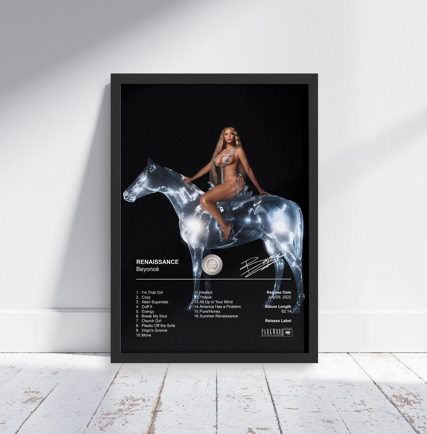 Beyoncé Poster - Renaissance Album Cover Poster Print - STUDIO EDITION