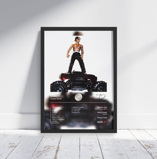 Travis Scott Poster - Rodeo Album Cover Poster Print - STUDIO EDITION