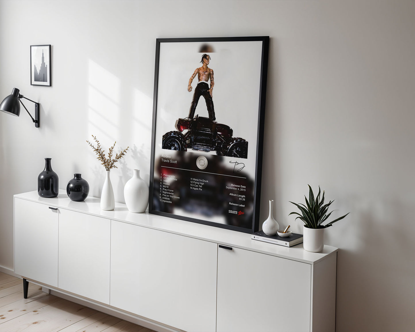Travis Scott Poster - Rodeo Album Cover Poster Print - STUDIO EDITION