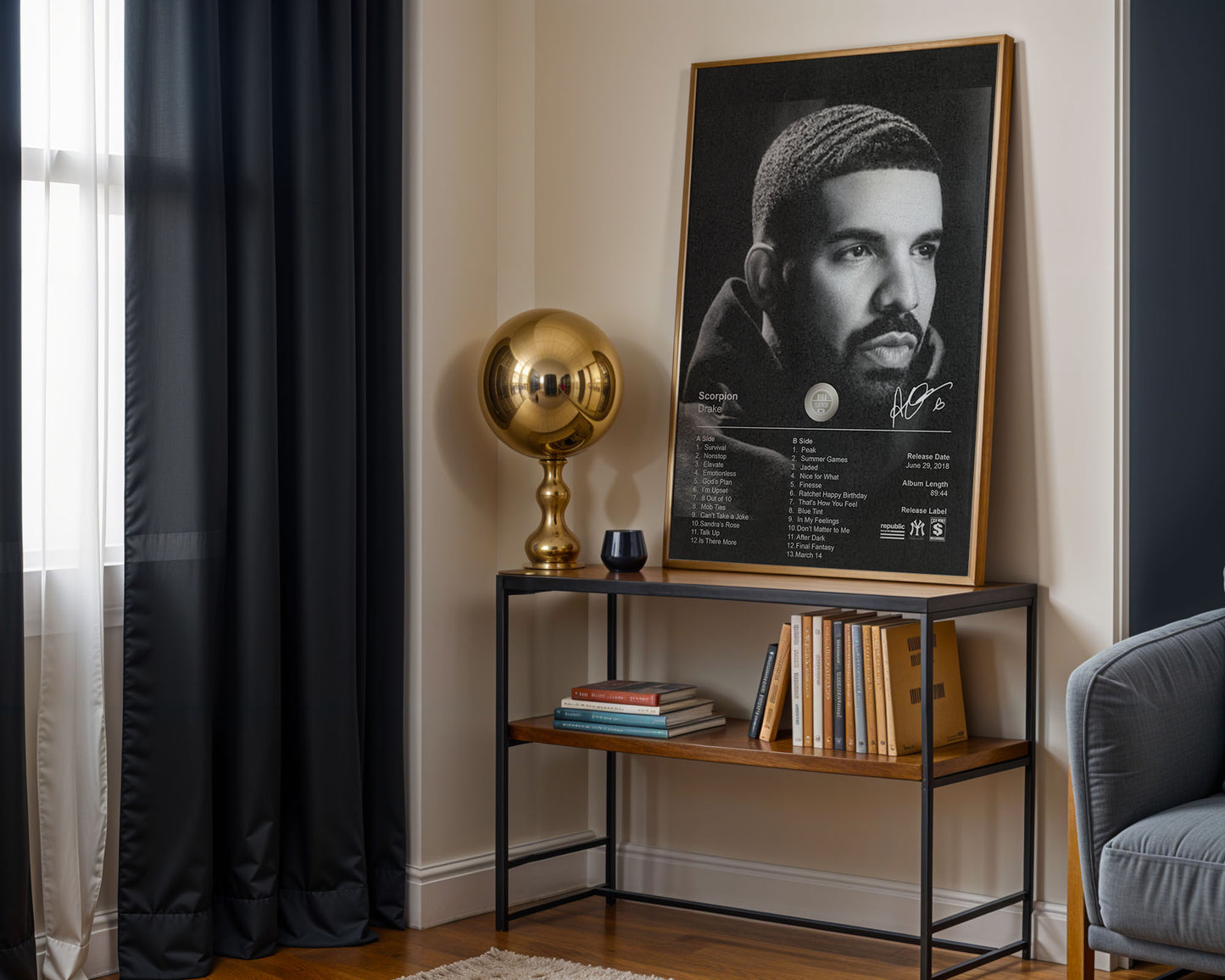 Drake Poster - Scorpion Album Cover Poster Print - STUDIO EDITION